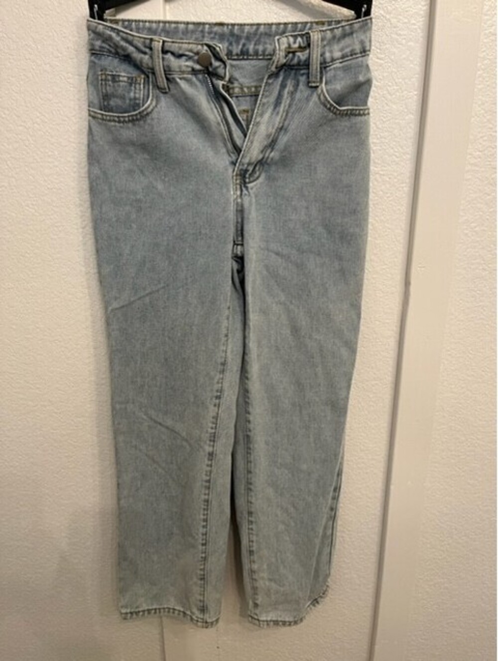 Light-Wash Denim Jeans SHEIN Petite Collection, Petite XXS.